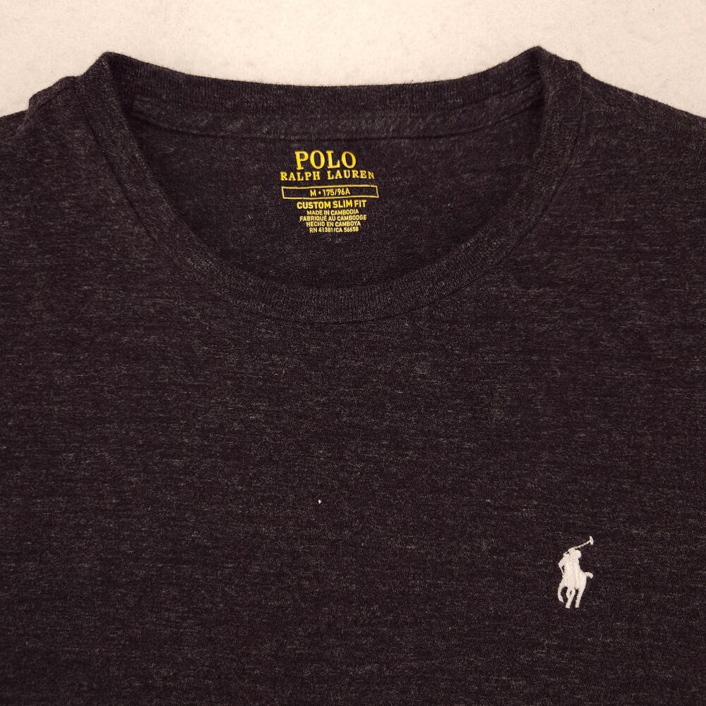 Polo Ralph Lauren Casual Crew Neck Short Sleeve T Shirt Mens Size M Black